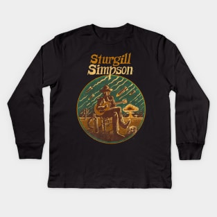 sturgill simpson Kids Long Sleeve T-Shirt